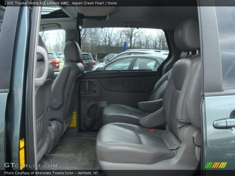 Aspen Green Pearl / Stone 2005 Toyota Sienna XLE Limited AWD