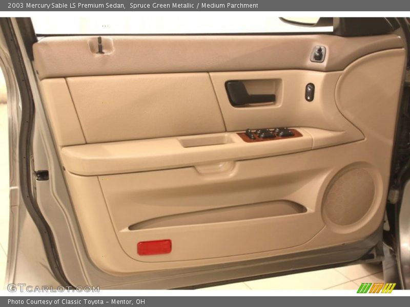 Spruce Green Metallic / Medium Parchment 2003 Mercury Sable LS Premium Sedan