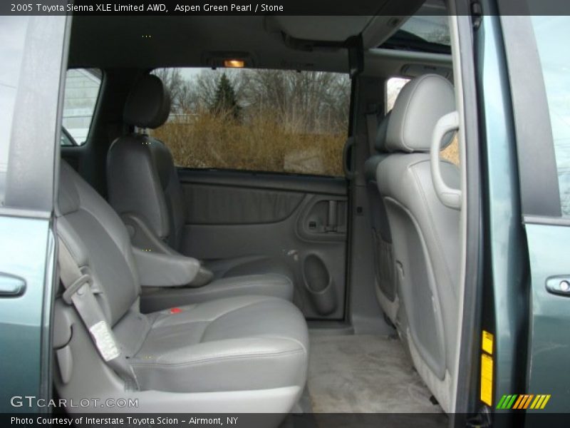 Aspen Green Pearl / Stone 2005 Toyota Sienna XLE Limited AWD