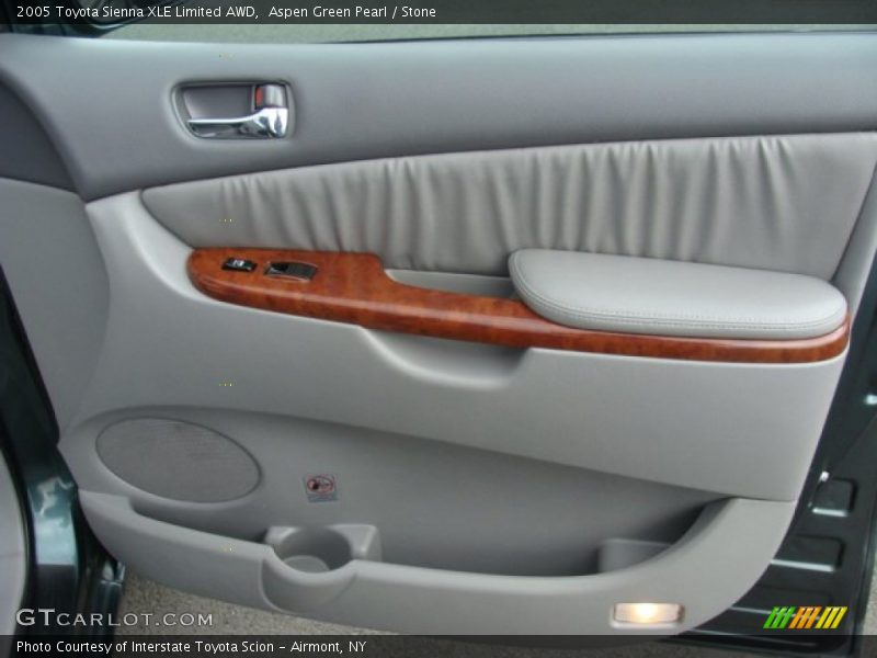 Aspen Green Pearl / Stone 2005 Toyota Sienna XLE Limited AWD