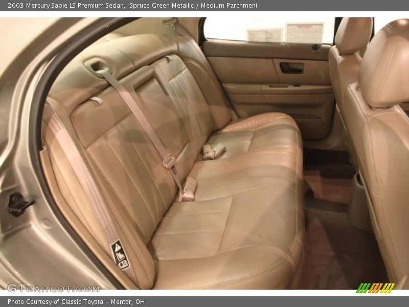 Spruce Green Metallic / Medium Parchment 2003 Mercury Sable LS Premium Sedan