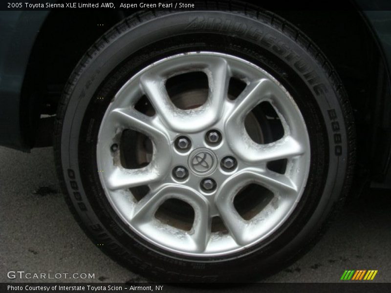 Aspen Green Pearl / Stone 2005 Toyota Sienna XLE Limited AWD