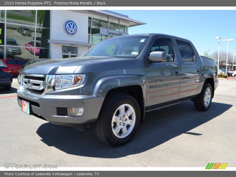 Polished Metal Metallic / Black 2010 Honda Ridgeline RTS