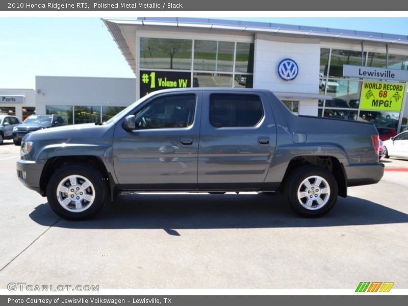 Polished Metal Metallic / Black 2010 Honda Ridgeline RTS
