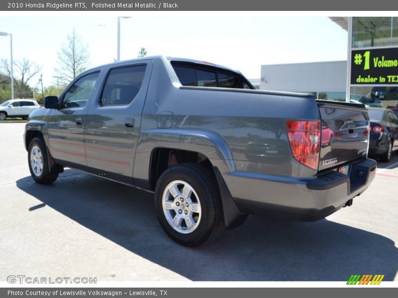 Polished Metal Metallic / Black 2010 Honda Ridgeline RTS