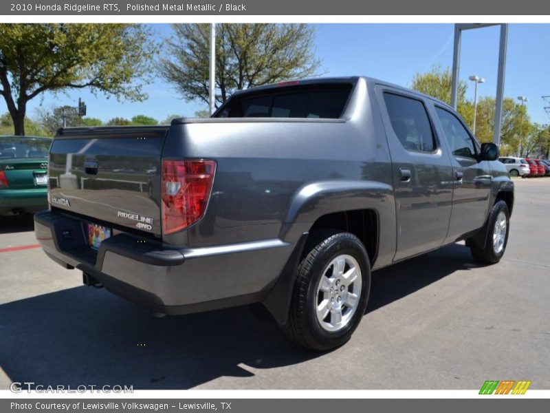 Polished Metal Metallic / Black 2010 Honda Ridgeline RTS