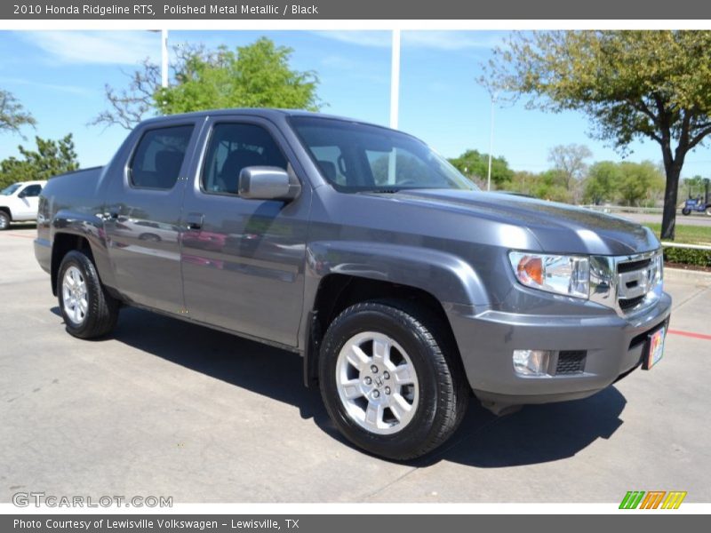 Polished Metal Metallic / Black 2010 Honda Ridgeline RTS