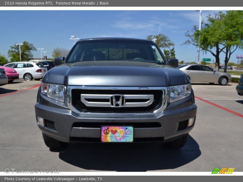 Polished Metal Metallic / Black 2010 Honda Ridgeline RTS