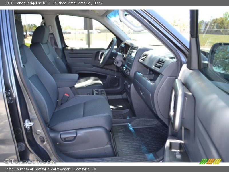 Polished Metal Metallic / Black 2010 Honda Ridgeline RTS