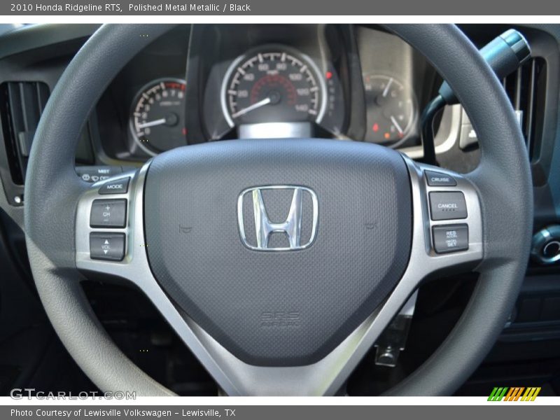 Polished Metal Metallic / Black 2010 Honda Ridgeline RTS