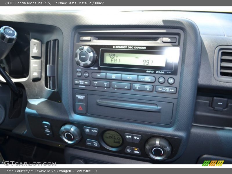 Polished Metal Metallic / Black 2010 Honda Ridgeline RTS