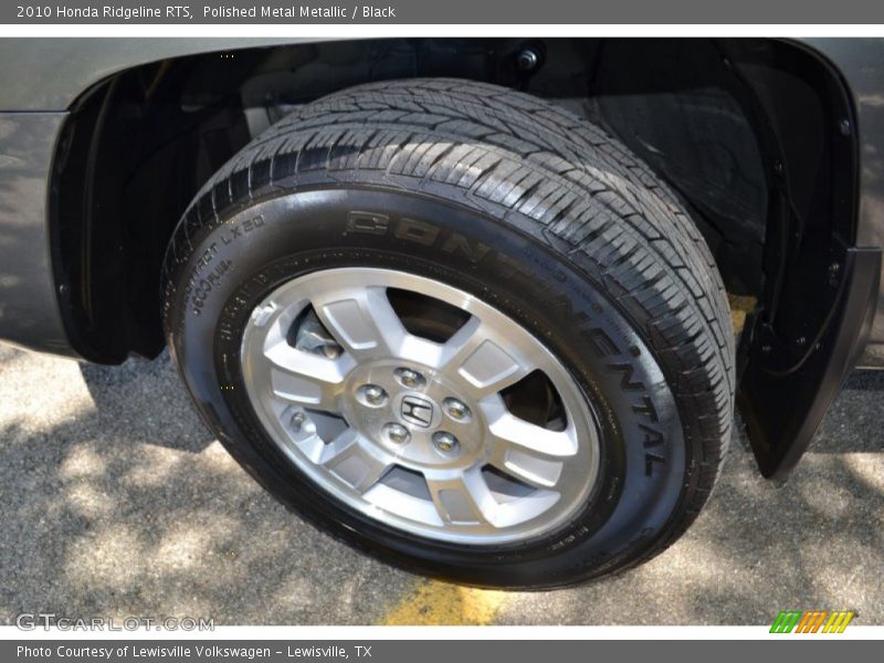 Polished Metal Metallic / Black 2010 Honda Ridgeline RTS