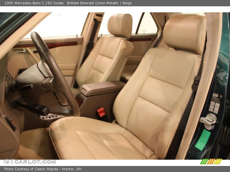 Front Seat of 1995 C 280 Sedan
