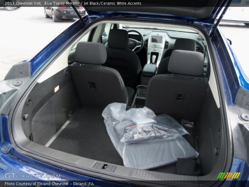 Blue Topaz Metallic / Jet Black/Ceramic White Accents 2013 Chevrolet Volt