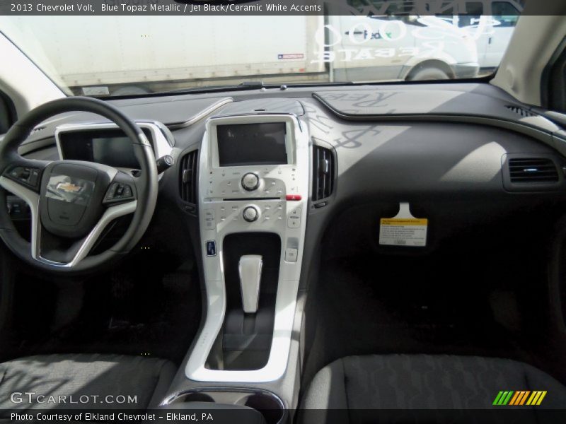 Blue Topaz Metallic / Jet Black/Ceramic White Accents 2013 Chevrolet Volt