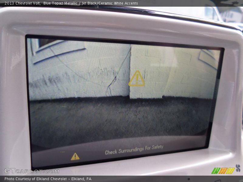Blue Topaz Metallic / Jet Black/Ceramic White Accents 2013 Chevrolet Volt