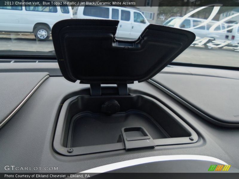 Blue Topaz Metallic / Jet Black/Ceramic White Accents 2013 Chevrolet Volt