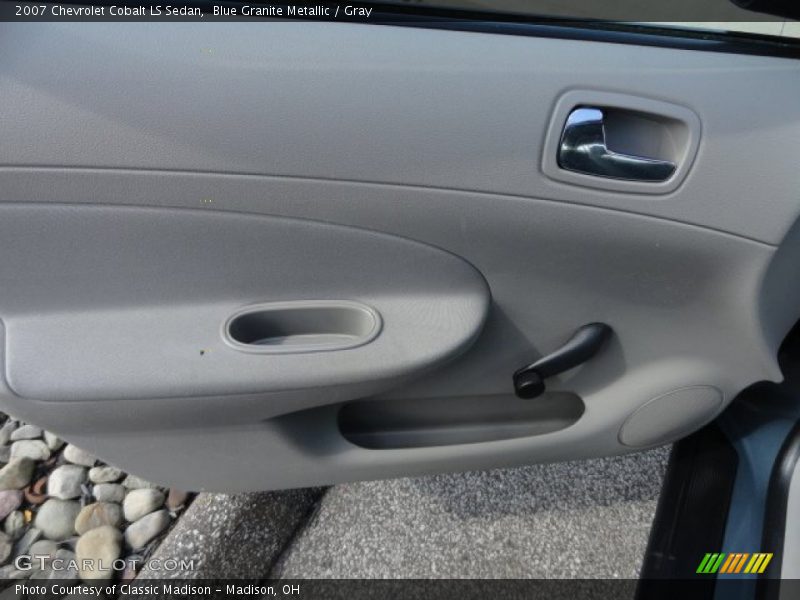 Blue Granite Metallic / Gray 2007 Chevrolet Cobalt LS Sedan