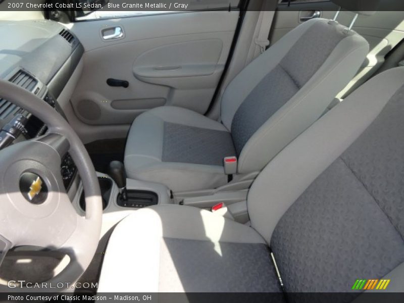 Blue Granite Metallic / Gray 2007 Chevrolet Cobalt LS Sedan