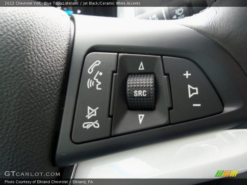Blue Topaz Metallic / Jet Black/Ceramic White Accents 2013 Chevrolet Volt