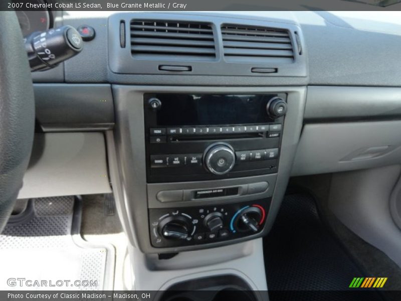 Blue Granite Metallic / Gray 2007 Chevrolet Cobalt LS Sedan