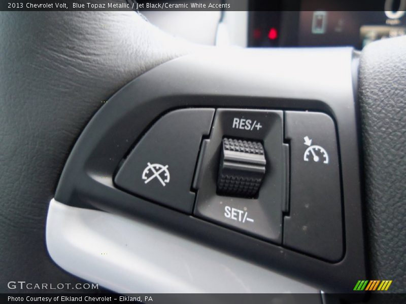 Blue Topaz Metallic / Jet Black/Ceramic White Accents 2013 Chevrolet Volt