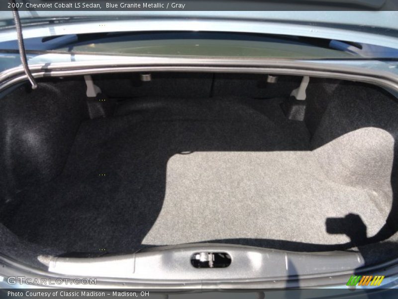 Blue Granite Metallic / Gray 2007 Chevrolet Cobalt LS Sedan