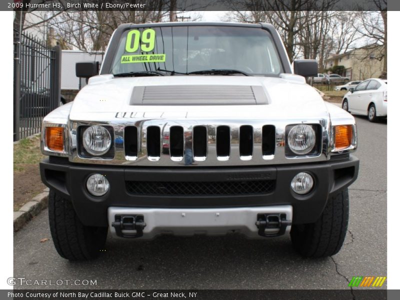 Birch White / Ebony/Pewter 2009 Hummer H3