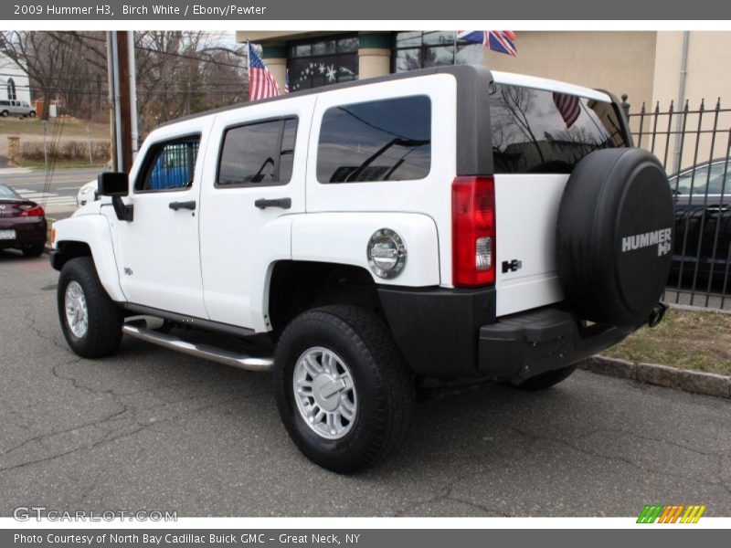 Birch White / Ebony/Pewter 2009 Hummer H3