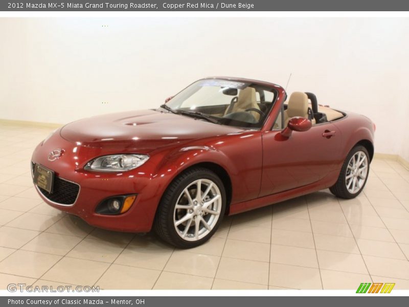 Front 3/4 View of 2012 MX-5 Miata Grand Touring Roadster