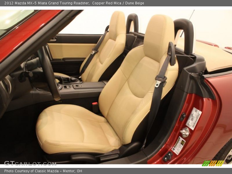 Front Seat of 2012 MX-5 Miata Grand Touring Roadster