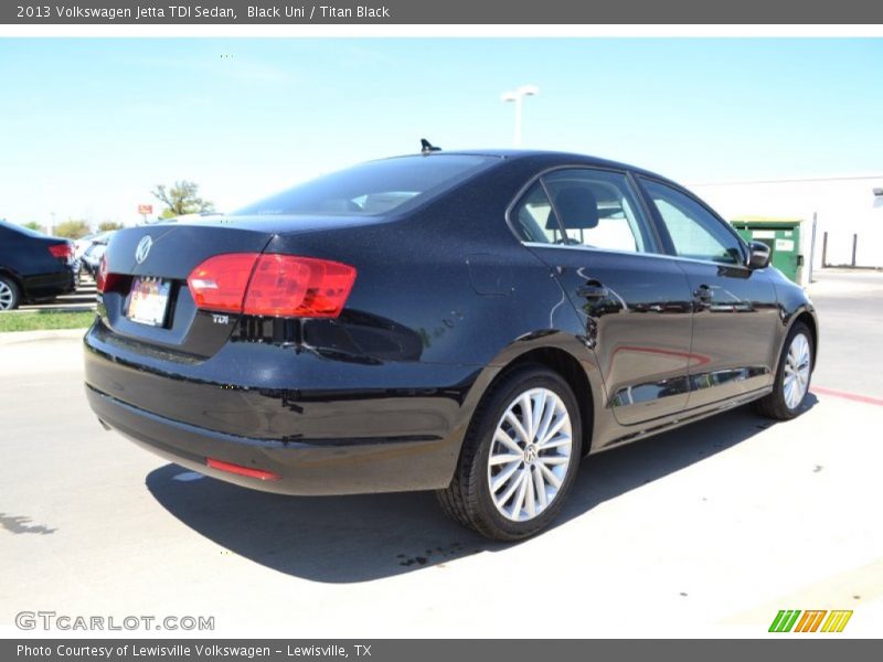 Black Uni / Titan Black 2013 Volkswagen Jetta TDI Sedan