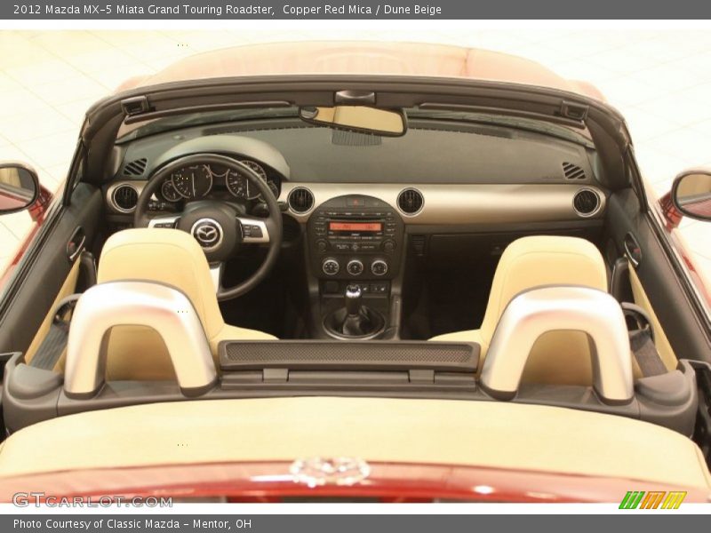  2012 MX-5 Miata Grand Touring Roadster Dune Beige Interior