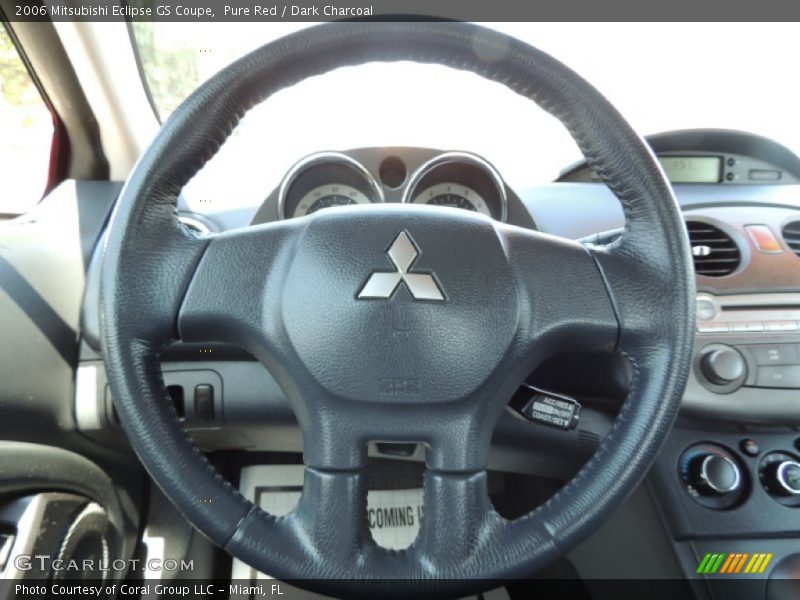 Pure Red / Dark Charcoal 2006 Mitsubishi Eclipse GS Coupe