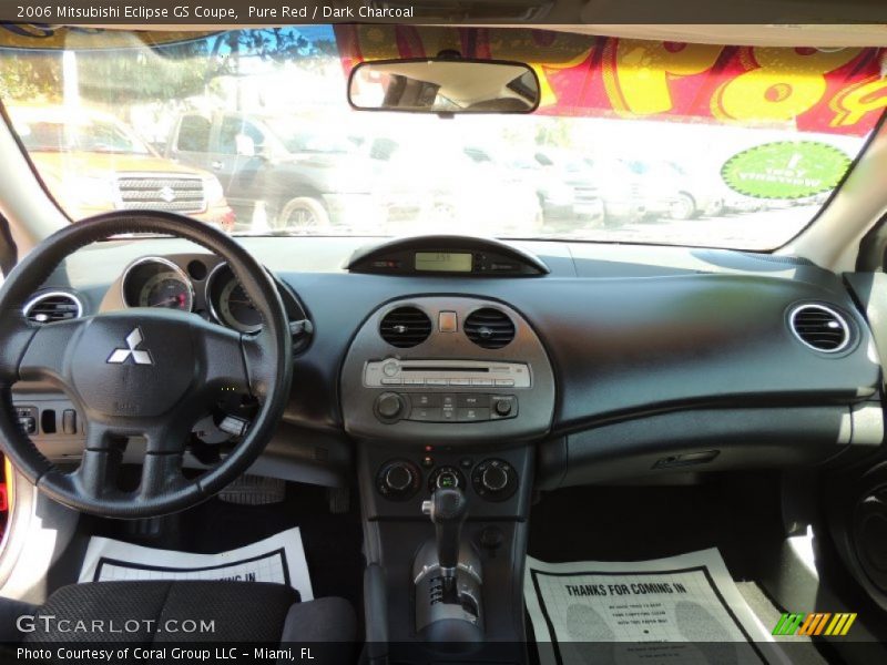 Pure Red / Dark Charcoal 2006 Mitsubishi Eclipse GS Coupe