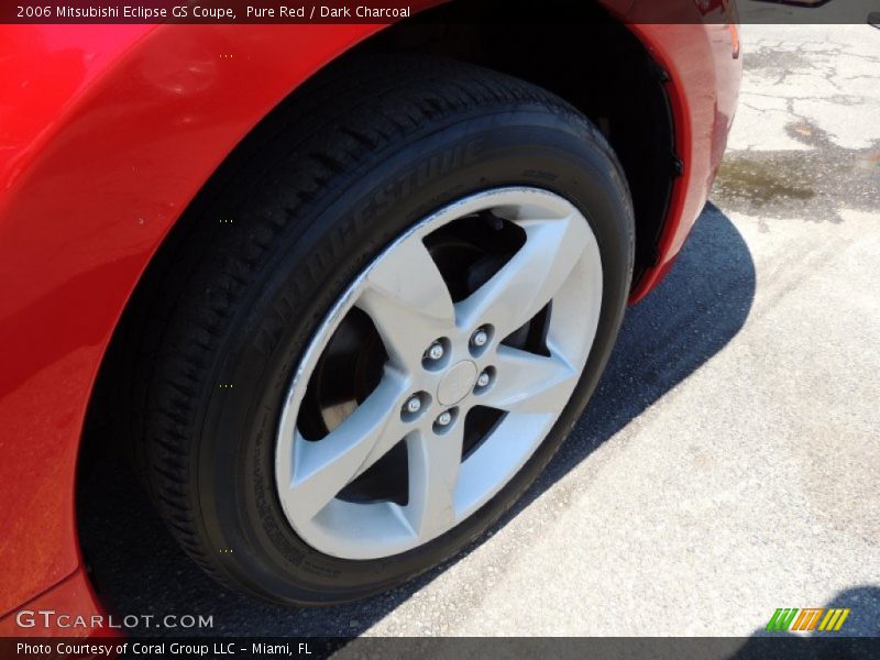 Pure Red / Dark Charcoal 2006 Mitsubishi Eclipse GS Coupe