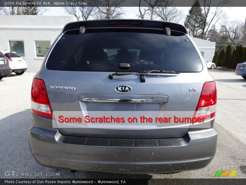 Alpine Gray / Gray 2006 Kia Sorento EX 4x4