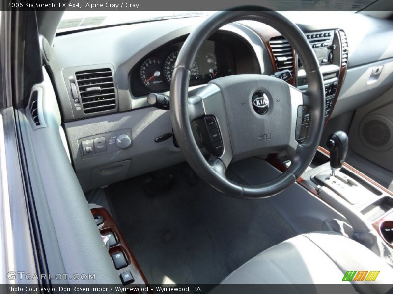 Alpine Gray / Gray 2006 Kia Sorento EX 4x4