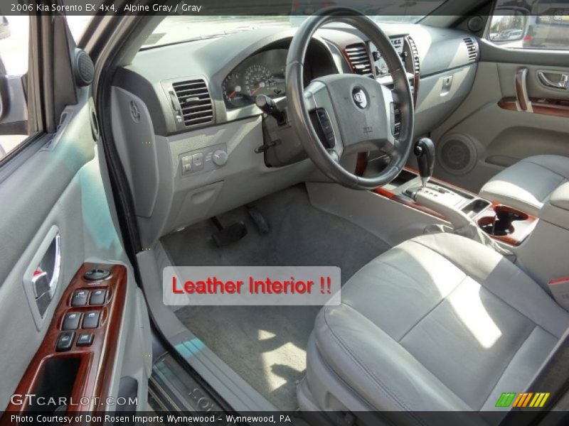 Alpine Gray / Gray 2006 Kia Sorento EX 4x4