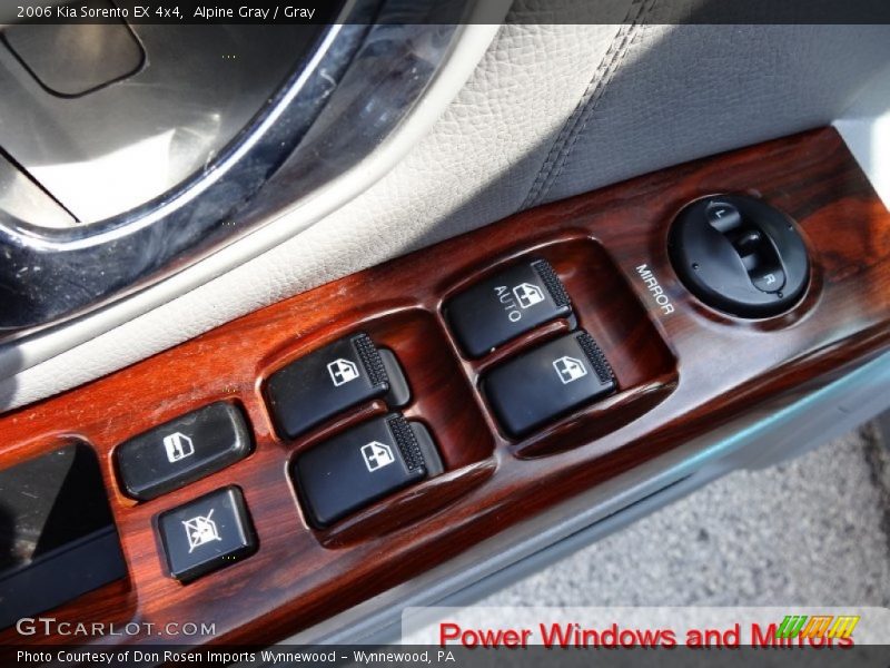 Alpine Gray / Gray 2006 Kia Sorento EX 4x4