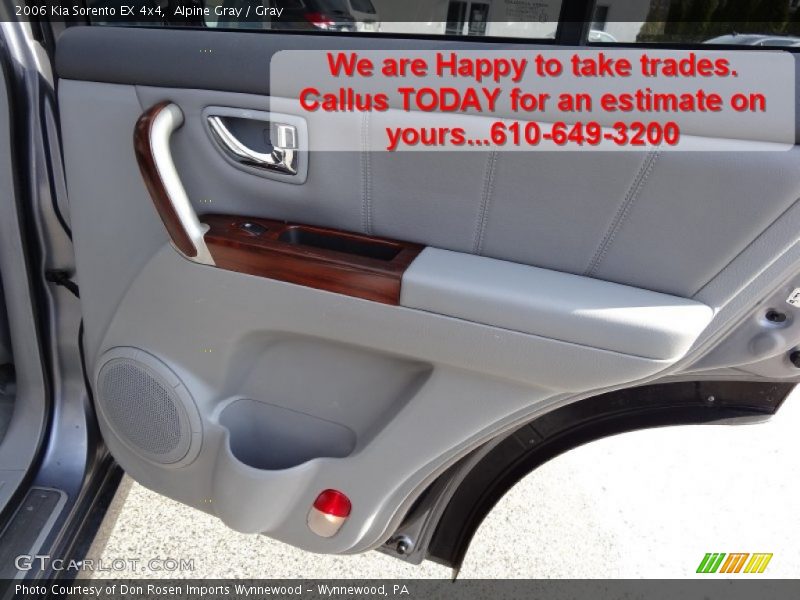 Alpine Gray / Gray 2006 Kia Sorento EX 4x4