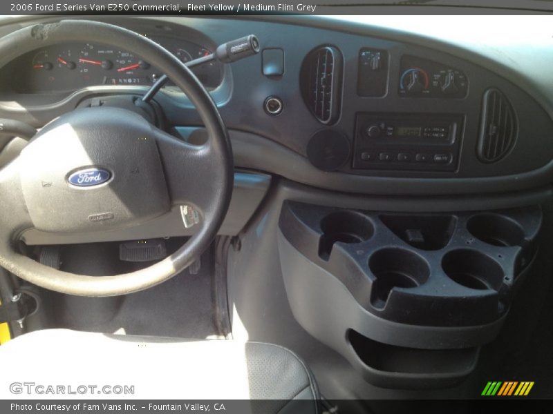 Fleet Yellow / Medium Flint Grey 2006 Ford E Series Van E250 Commercial