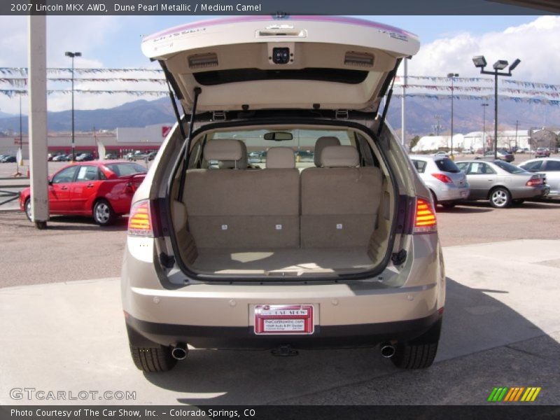 Dune Pearl Metallic / Medium Camel 2007 Lincoln MKX AWD