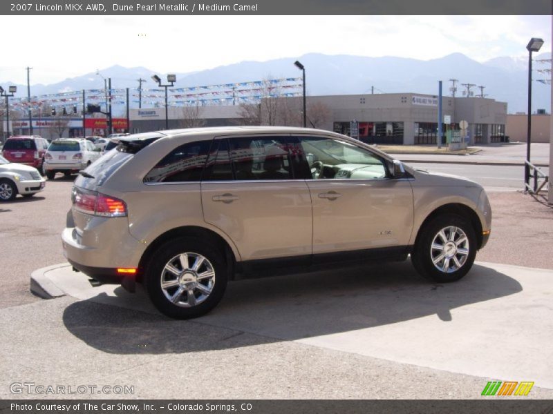 Dune Pearl Metallic / Medium Camel 2007 Lincoln MKX AWD