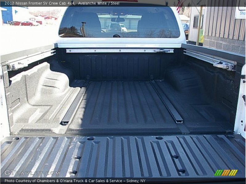 Avalanche White / Steel 2012 Nissan Frontier SV Crew Cab 4x4