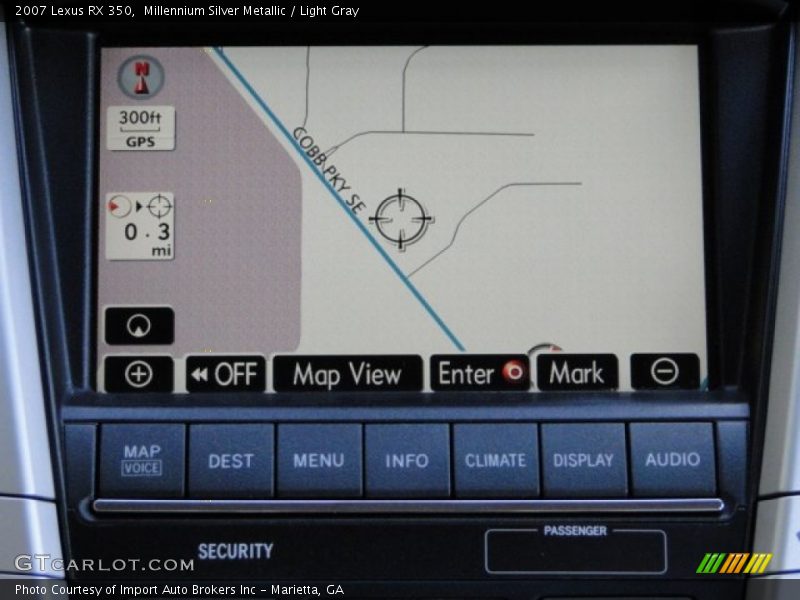 Millennium Silver Metallic / Light Gray 2007 Lexus RX 350