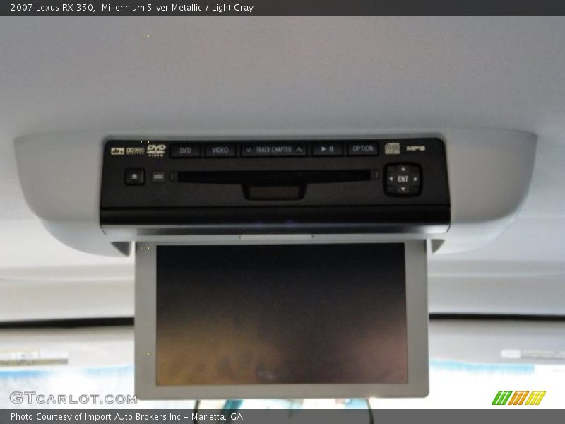 Millennium Silver Metallic / Light Gray 2007 Lexus RX 350