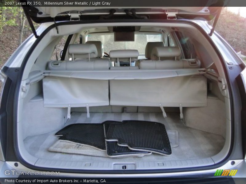 Millennium Silver Metallic / Light Gray 2007 Lexus RX 350