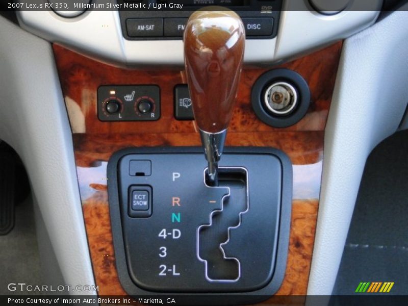 Millennium Silver Metallic / Light Gray 2007 Lexus RX 350
