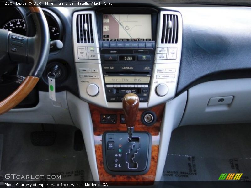 Millennium Silver Metallic / Light Gray 2007 Lexus RX 350
